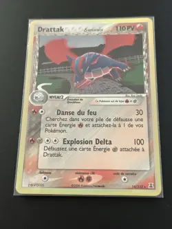 DRATTAK 14/113 BLOC EX ESPECES DELTA POKEMON FR HOLO - Image 3