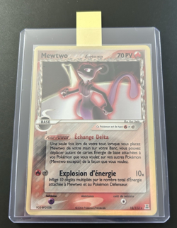 MEWTWO 12/113 BLOC EX ESPECES DELTA HOLO POKEMON FR - Image 1