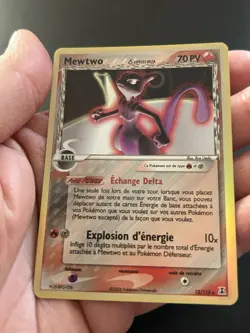 MEWTWO 12/113 BLOC EX ESPECES DELTA HOLO POKEMON FR - Image 5