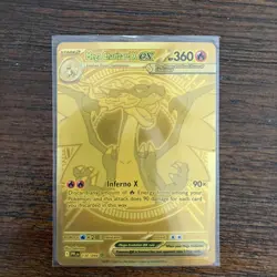 Mega Charizard X EX 130/094 Gold NM/M Phantasmal Flames Pokemon TCG - Image 2
