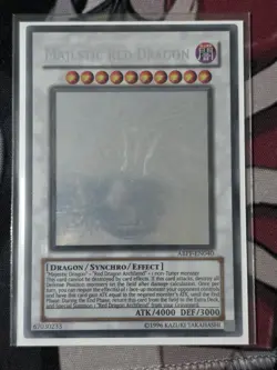 Yu-Gi-Oh - Majestic Red Dragon - ABPF-EN040 - Ghost Rare - Unlimited - NM - TCG - Image 1
