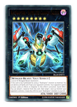 LP Raidraptor - Satellite Cannon Falcon BLLR-EN073 Ultra Rare 1st Edition Yugioh - Image 1