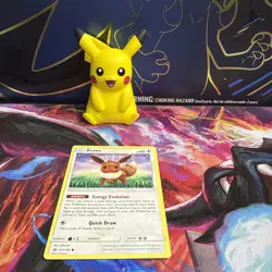 Eevee 101/149 - Sun & Moon - Common Reverse Holo Pokemon Card - NM - Image 1
