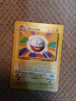 ELECTRODE - Base Set - 21/102 - Rare - Pokemon Card - Unlimited Edition - Image 1