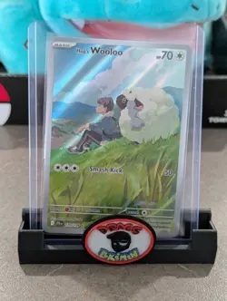 Pokemon Card 2025 HOP'S WOOLOO IR 170/159 Journey Together NM/M - Image 1