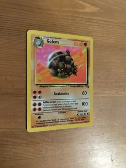 Golem 36/62 Unlimited Fossil Non-Holo Pokemon Card NM - Image 1