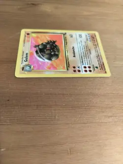 Golem 36/62 Unlimited Fossil Non-Holo Pokemon Card NM - Image 4