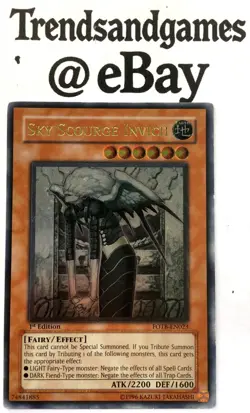 YUGIOH - SKY SCOURGE INVICIL - FOTB-EN023 - 1ST ED. - VO - EXCELLENT - ULTIMATE - Image 1