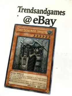 YUGIOH - SKY SCOURGE INVICIL - FOTB-EN023 - 1ST ED. - VO - EXCELLENT - ULTIMATE - Image 3