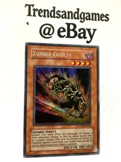 YUGIOH - ZOMBIE GOBLIN - SECRET RARE - NEAR MINT VF PTDN-FR098 PHANTOM DARKNESS - Image 2
