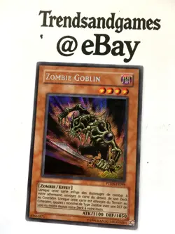 YUGIOH - ZOMBIE GOBLIN - SECRET RARE - NEAR MINT VF PTDN-FR098 PHANTOM DARKNESS - Image 3