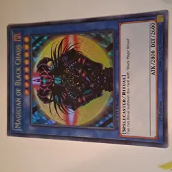 🔥 MINT***YUGIOH Magician of BlackChaosYGLD-ENC01 ULTRA RARE HOLOGRAPHIC - Image 3