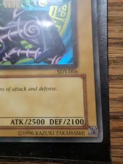 Yugioh - Dark Magician - SDY-006 - Ultra Rare Holo Bleed - Image 2