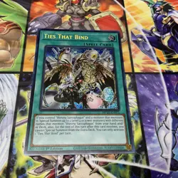 1x (M/NM) Ties That Bind MP25-EN071 Prismatic Secret Rare 1st Edition Yugioh - Image 1