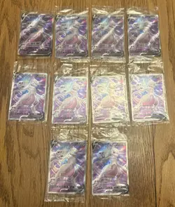 Pokemon TCG Mewtwo V SWSH299 Promo Lot Of 10 Sword & Shield Promo SEALED - Image 1