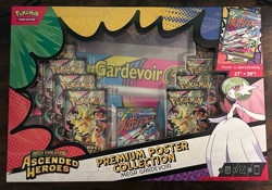 Pokemon TCG: Ascended Heroes Premium Poster Collection Mega Gardevoir Sealed Box - Image 1