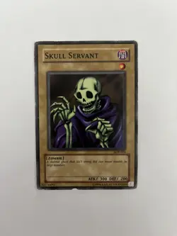 YUGIOH Magic Ruler - Skull Servant - LOB - 004 - Unlimited Common TCG LP/MP - Image 1