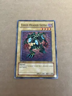THREE-HEADED GEEDO - PSV-002 - Yu-Gi-Oh! card - 1st Edition - NM - Image 1