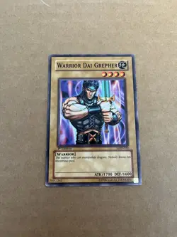 WARRIOR DAI GREPHER - LOD-020 - Yu-Gi-Oh! card - 1st Edition - NM - Image 1