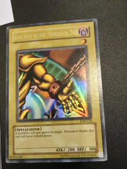 Yu-Gi-Oh Exodia Forbidden One Set, LOB, Unlimited, (1) - Image 3