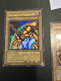 Yu-Gi-Oh Exodia Forbidden One Set, LOB, Unlimited, (1) - Image 4