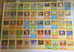 VTG 90s Edition Pokemon Cards Lot of 50 Nintendo Gamefreak Wizards Mixed - Image 1