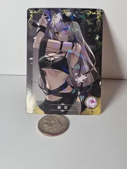 ARKNIGHTS MUDROCK NS-09R-01 GODDESS STORY RARE HOLO WAIFU CARD - Image 1