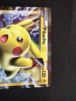 Pokemon Pikachu EX XY174 Black Star Promo 2016 Holo Card TCG - Image 3