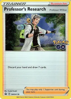 Professor's Research SWSH178 - HOLO - SWSH: Sword & Shield Promo Cards - NM - Image 1