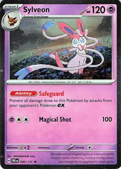 Sylveon - (Cosmos Holo) 040/131 - HOLO - Miscellaneous Cards & Products - NM - Image 1
