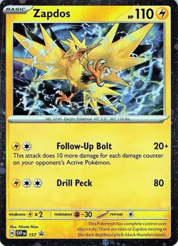 Zapdos 157 - HOLO - SV: Scarlet & Violet Promo Cards - NM - Image 1
