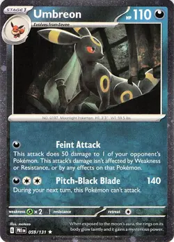 Umbreon - 059 (Cosmos Holo) 059/131 - HOLO - Miscellaneous Cards & Products - NM - Image 1