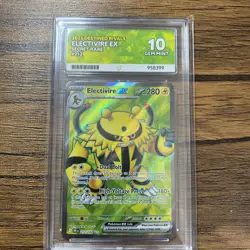 Pokemon TCG Electivire EX Destined Rivals Card 212/182 Ace 10 - Image 1