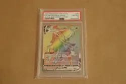 PSA 10 FA/Calyrex Vmax Jet-Black Spirit Hyper Rare Graded Pokemon 085 Card 2021 - Image 1