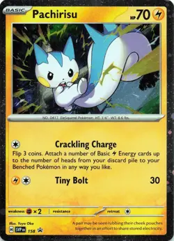 Pachirisu 158 - HOLO - SV: Scarlet & Violet Promo Cards - NM - Image 1