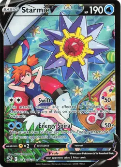 Starmie V - TG13/TG30 - Full Art Astral Radiance - Pokemon Card - NM - Image 1