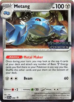 Metang - (Prerelease) 090 - HOLO Stamp - SV: Scarlet & Violet Promo Cards - LP - Image 1
