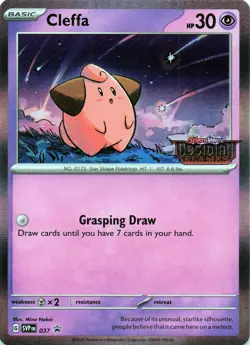 Cleffa - (Prerelease) 037 - HOLO - SV: Scarlet & Violet Promo Cards - NM - Image 1
