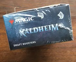 MTG Magic the Gathering Draft Booster Box Kaldheim SEALED NEW NISB (god boxU) - Image 5