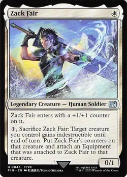 Zack Fair 45 -FINAL FANTASY - NM - Image 1