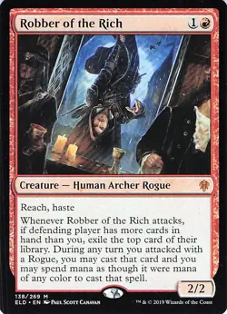 Robber of the Rich 138 -Throne of Eldraine - NM - Image 1