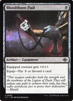 Bloodthorn Flail 93 -The Lost Caverns of Ixalan - NM - Image 1