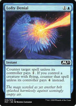 Lofty Denial 56 -Core Set 2021 - NM - Image 1