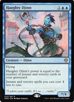 Haughty Djinn 52 -Dominaria United - NM - Image 1