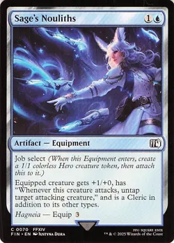 Sage's Nouliths (Surge Foil) 582 -FINAL FANTASY - NM - Image 1