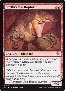 Scytheclaw Raptor 165 -The Lost Caverns of Ixalan - NM - Image 1