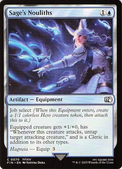 Sage's Nouliths (Surge Foil) 582 -FINAL FANTASY - NM - Image 1
