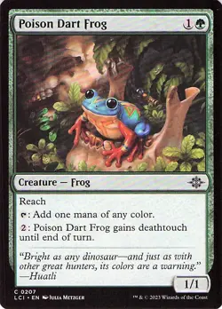 Poison Dart Frog 207 -The Lost Caverns of Ixalan - NM - Image 1