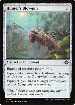 Hunter's Blowgun 255 -The Lost Caverns of Ixalan - NM - Image 1