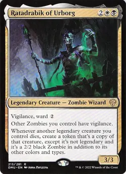 Ratadrabik of Urborg 213 -Dominaria United - NM - Image 1